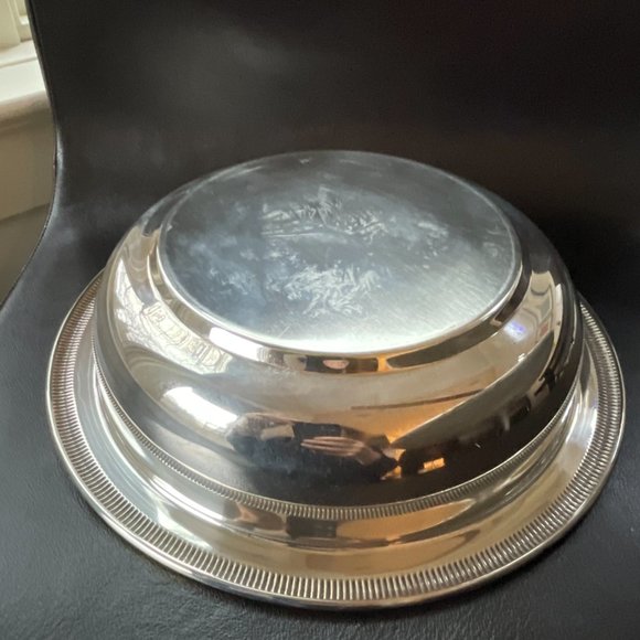 Vintage Large Silver plated Bowl - Wm.A. Rogers, Made in Canada, - Picture 4 of 7